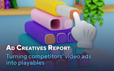 Turning Competitors’ Video Ads Into Playables: Ad Creatives Report